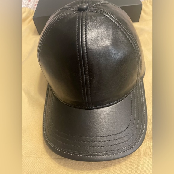 Authentic Coach Leather Baseball Hat - Picture 2 of 6